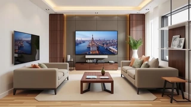 Hur långt från tv:n ska man sitta