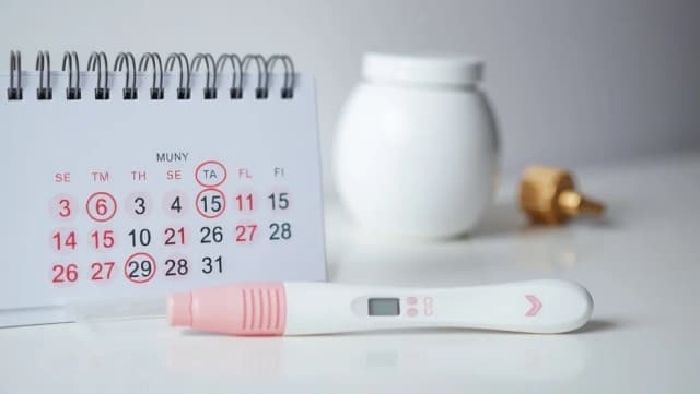 Ingen mens på 2 månader och negativt test